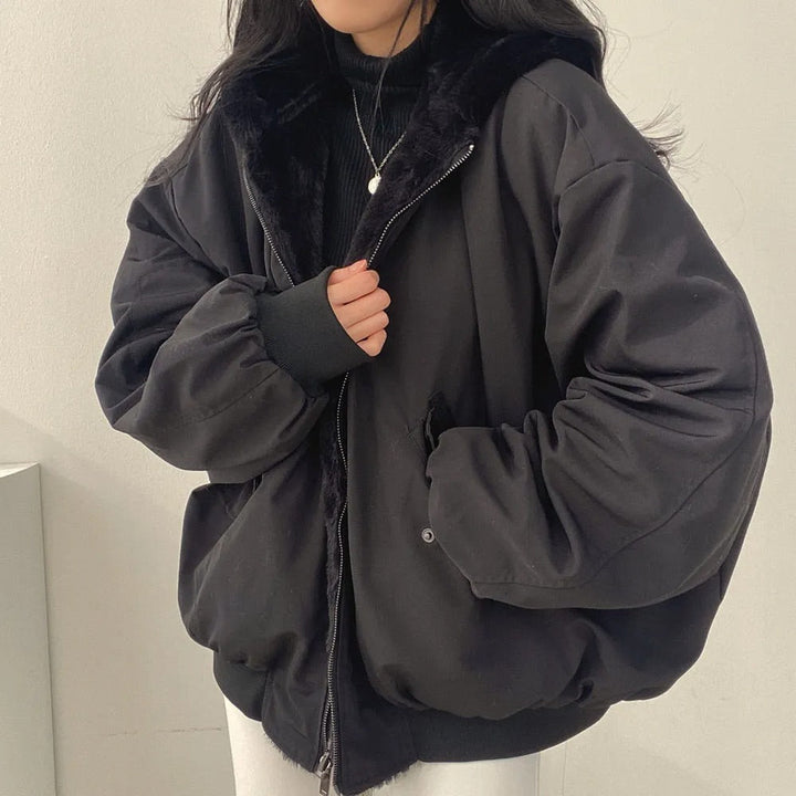 Levoire | Manteau D'Hiver Pour Femme Noir