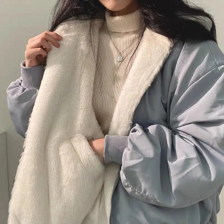 Levoire | Veste Bomber Rembourrée Réversible Pour Femmes