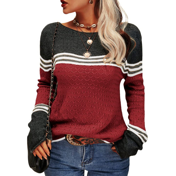 Levoire | Pull Rayé Pour Femmes Rot