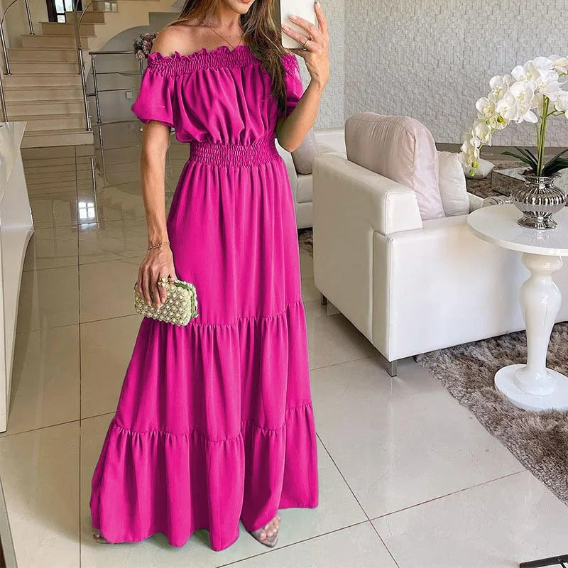 Levoire | Robe À Épaules Dénudées rosa