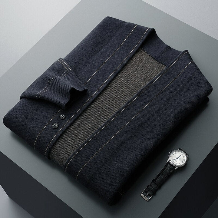 Levoire | Veste en tricot Jacquard classique