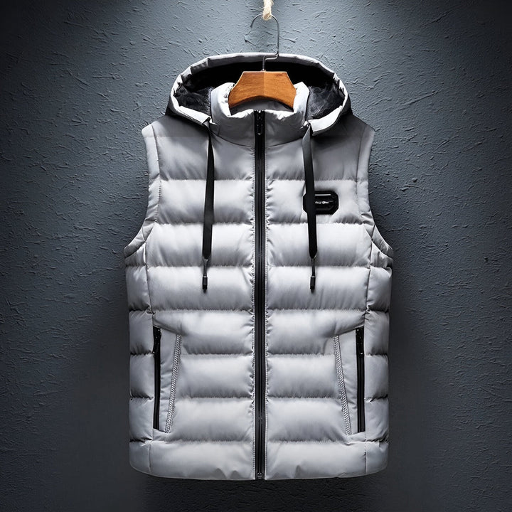 Levoire | Gilet À Capuche Sport Blanc