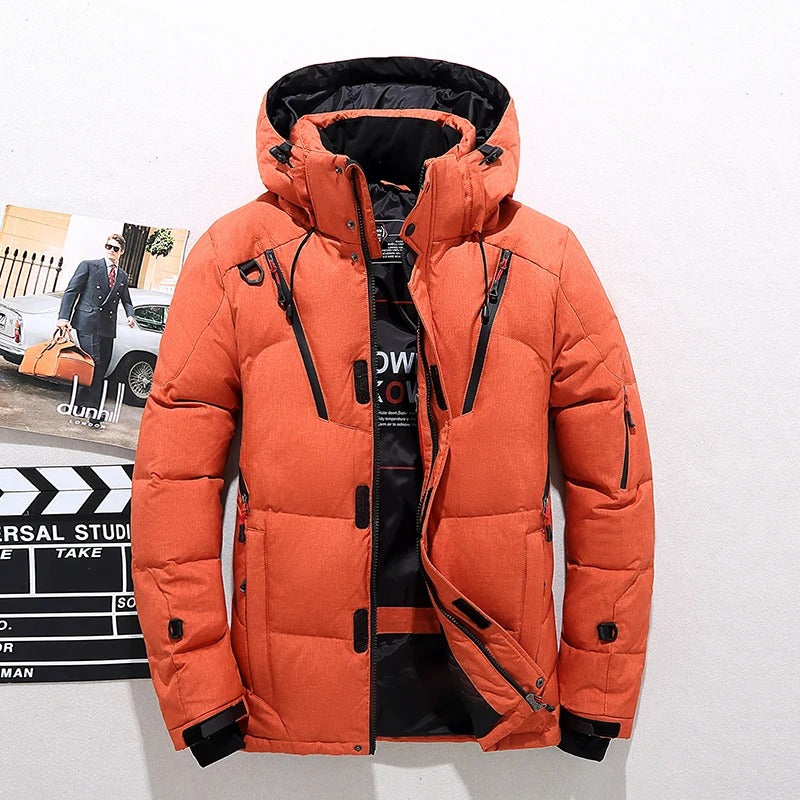 Levoire | Veste Élégante Au Design Intemporel Et Confortable Orange