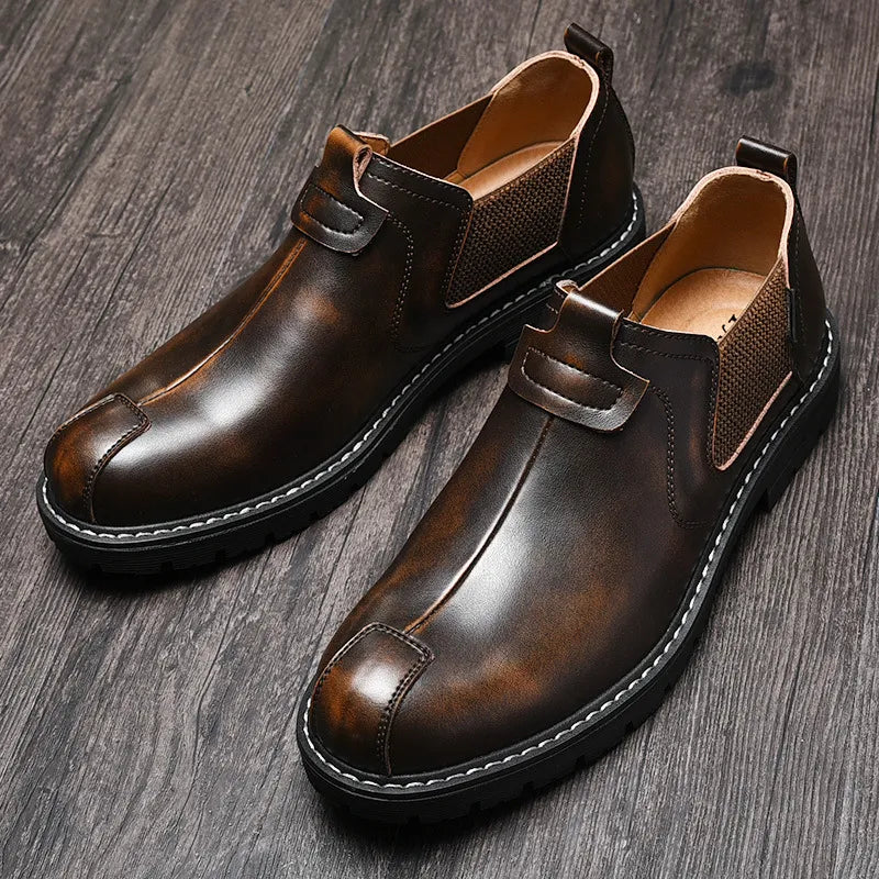 Levoire | Chaussures Robustes Marron foncé
