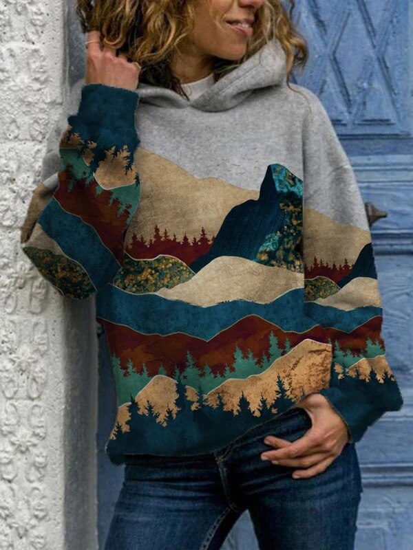 Levoire | Pull à capuche en tricot avec confort Styles 3