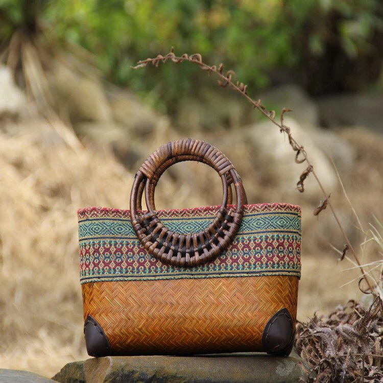 Levoire | Sac tissé à la main Orange