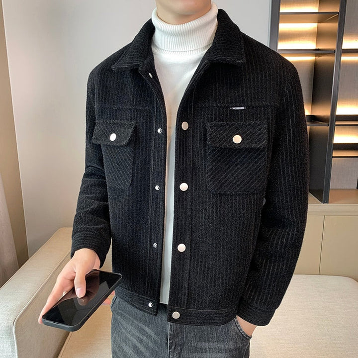 Levoire | Veste Moderne Gilet D'Été Pour Hommes Noir