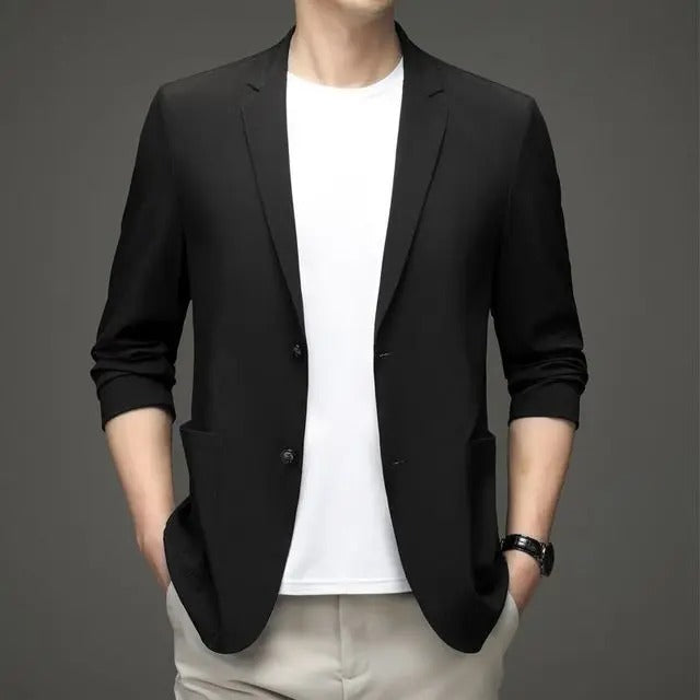 Levoire | Blazer Élégant Pour Hommes noir