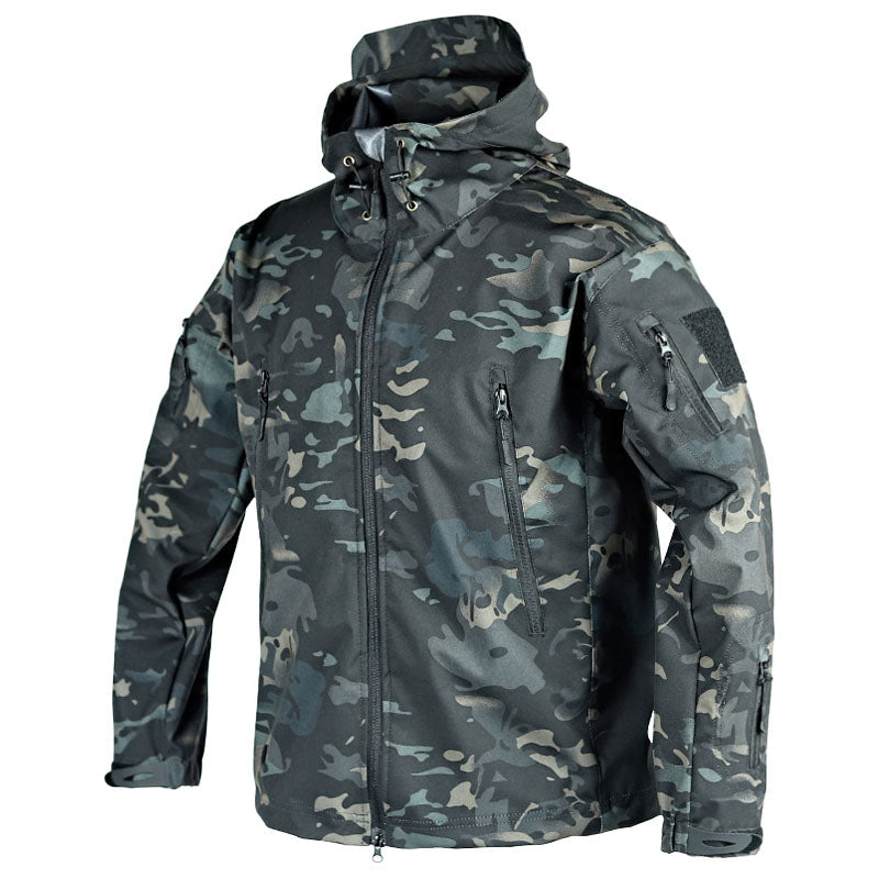 Levoire | Veste De Plein Air Pratique Pour Les Aventures Noir Camouflage