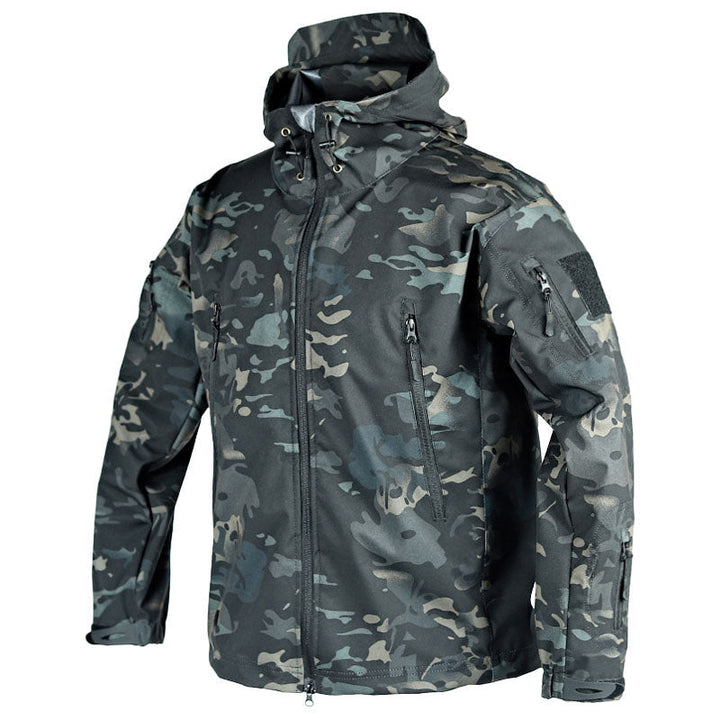 Levoire | Veste De Plein Air Pratique Pour Les Aventures Noir Camouflage