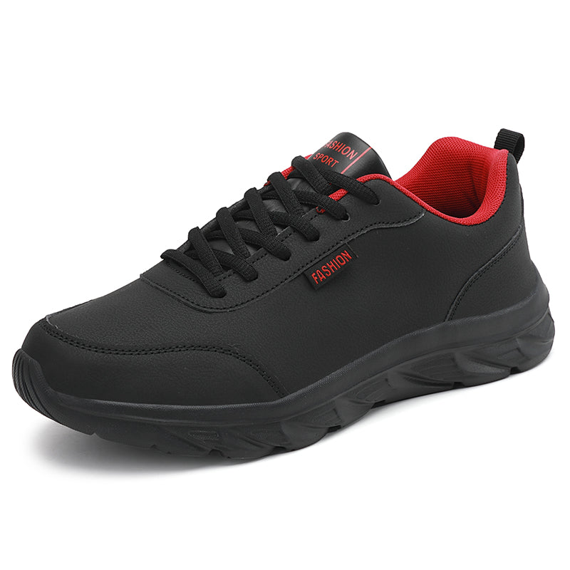Levoire | Chaussures De Randonnée Extra Légères Avec Semelle Ergonomique Pour Hommes Noir Rouge