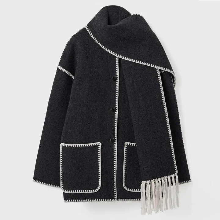 Levoire | Veste élégante Noir Blanc