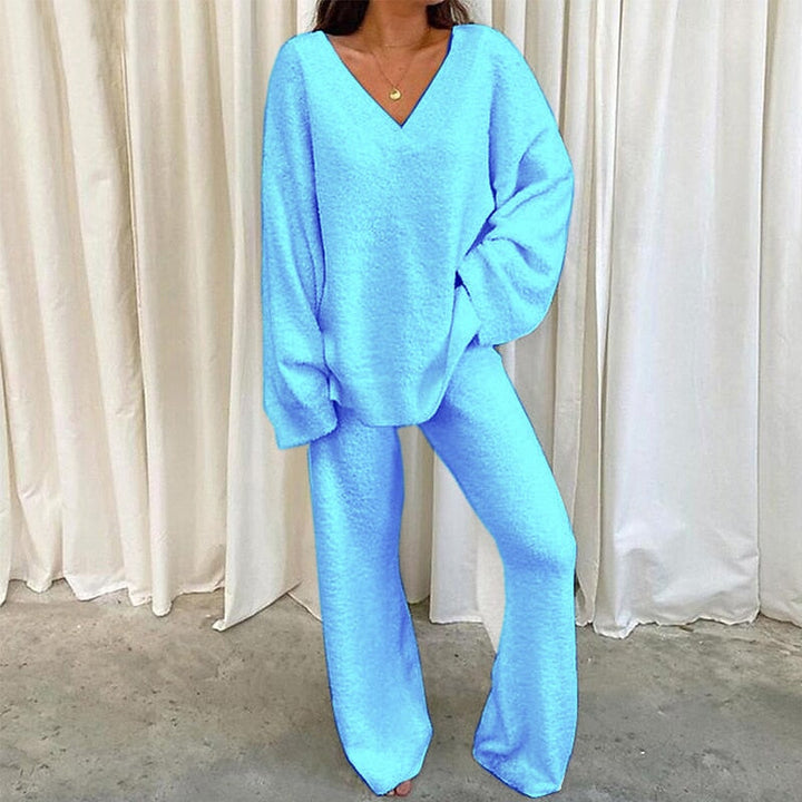 Levoire | Ensemble De Jogging Confortable Pour Femmes Bleu