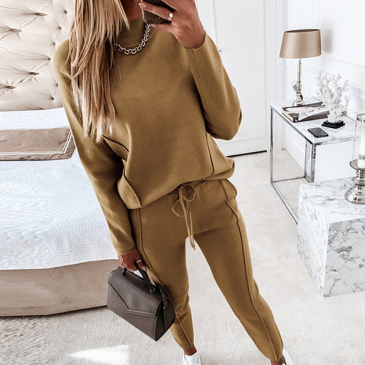 Levoire | Ensemble D'Entraînement Tendance Et Confortable Pour Femmes Braun