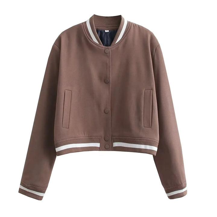 Levoire | Veste courte Marron2