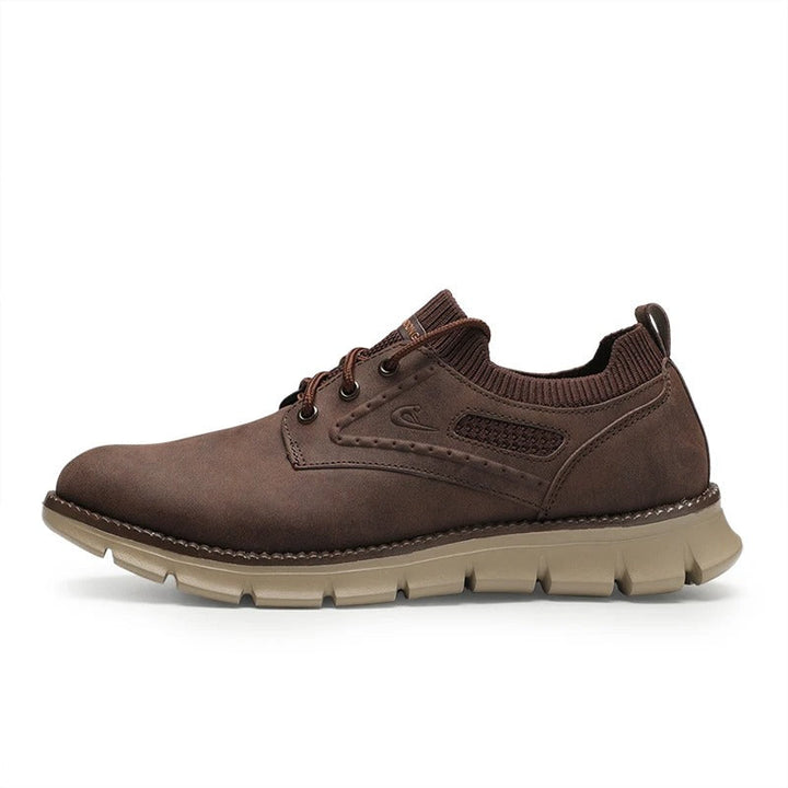 Levoire | Luxe Chaussures Pour Hommes De Tous Les Jours Avec Semelle Flex Tech Braun