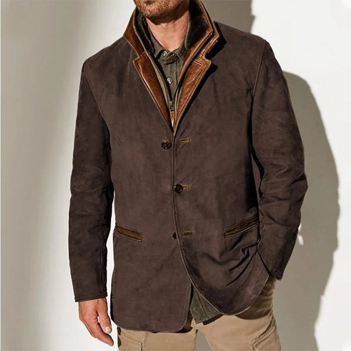Levoire | Veste D'Automne Pour Hommes Café