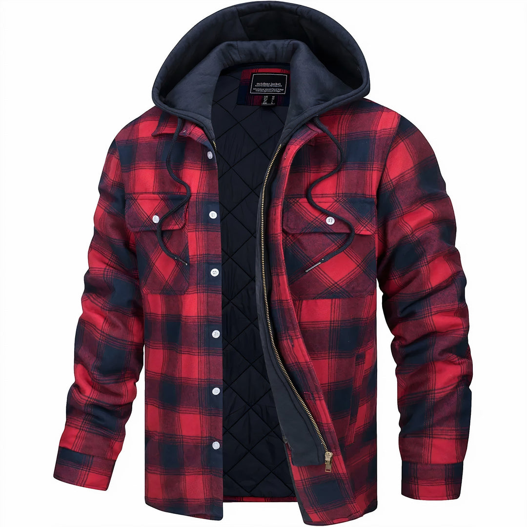 Levoire | Veste De Printemps Confortable Pour Hommes Rot