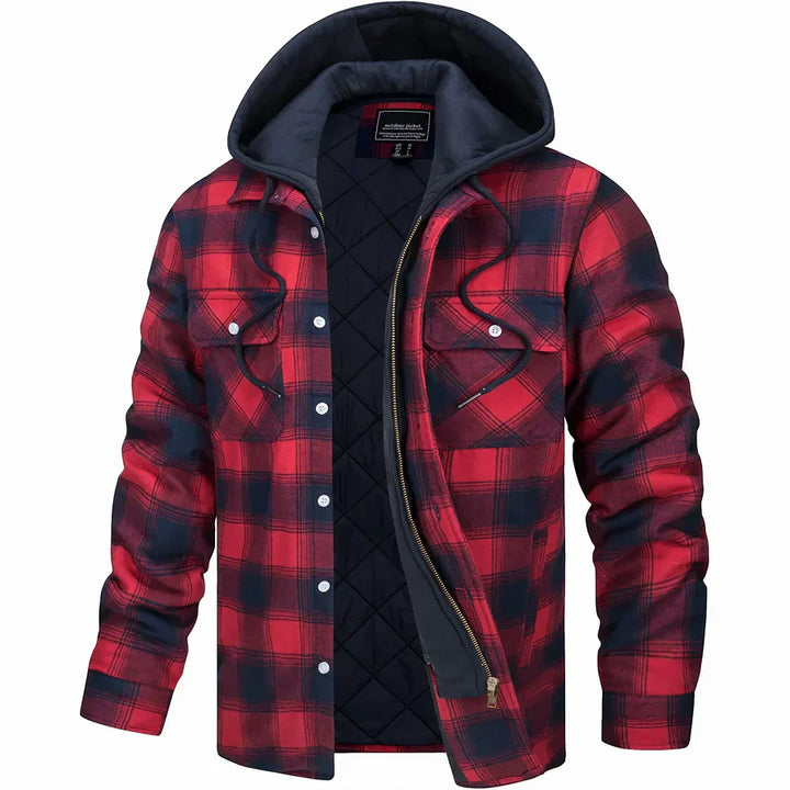 Levoire | Cool Karojacket Rot