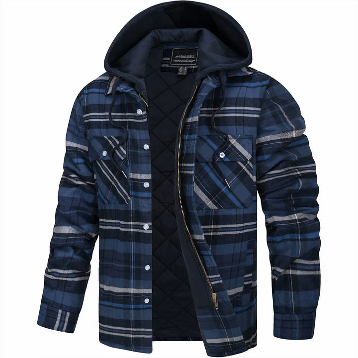 Levoire | Veste De Printemps Confortable Pour Hommes Bleu foncé