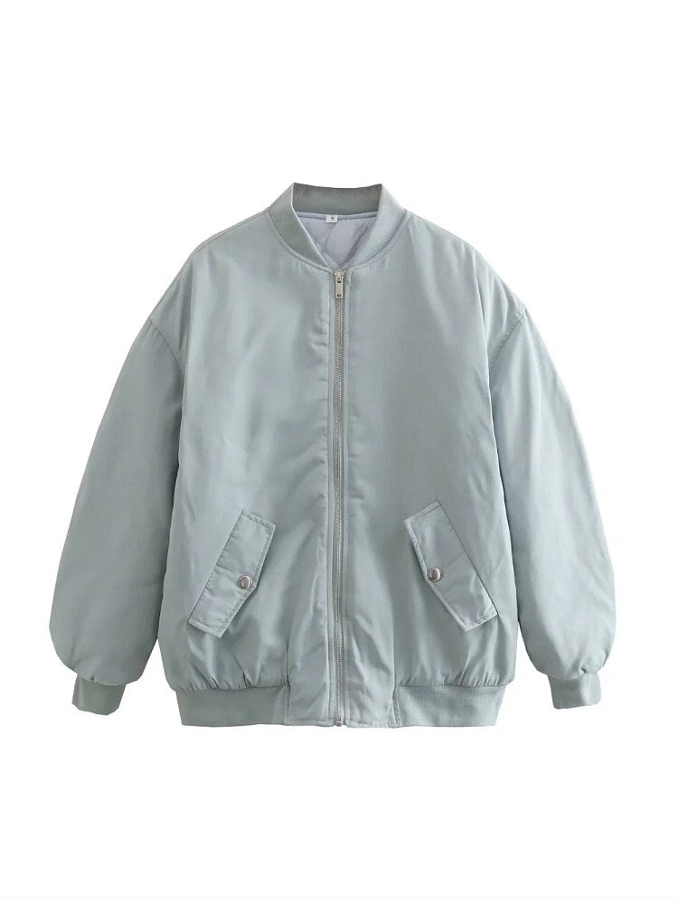 Levoire - Veste bomber surdimensionnée pour femmes
