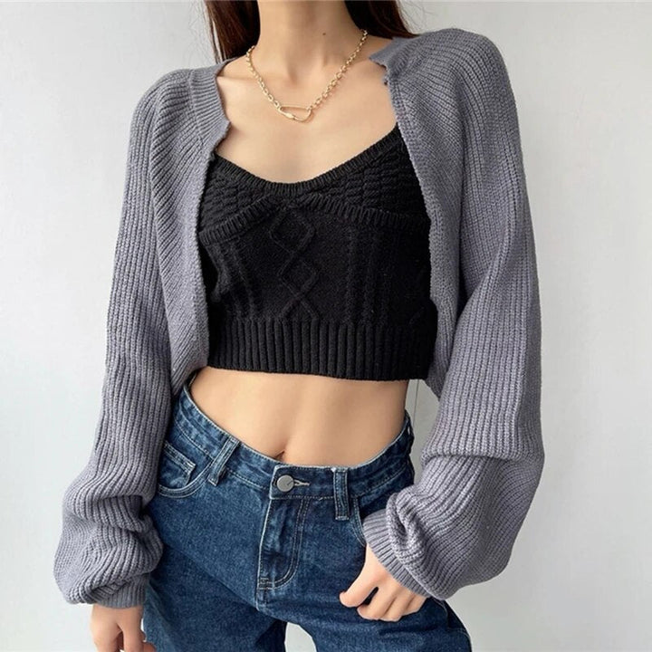 Levoire | Court Gilet Tricoté