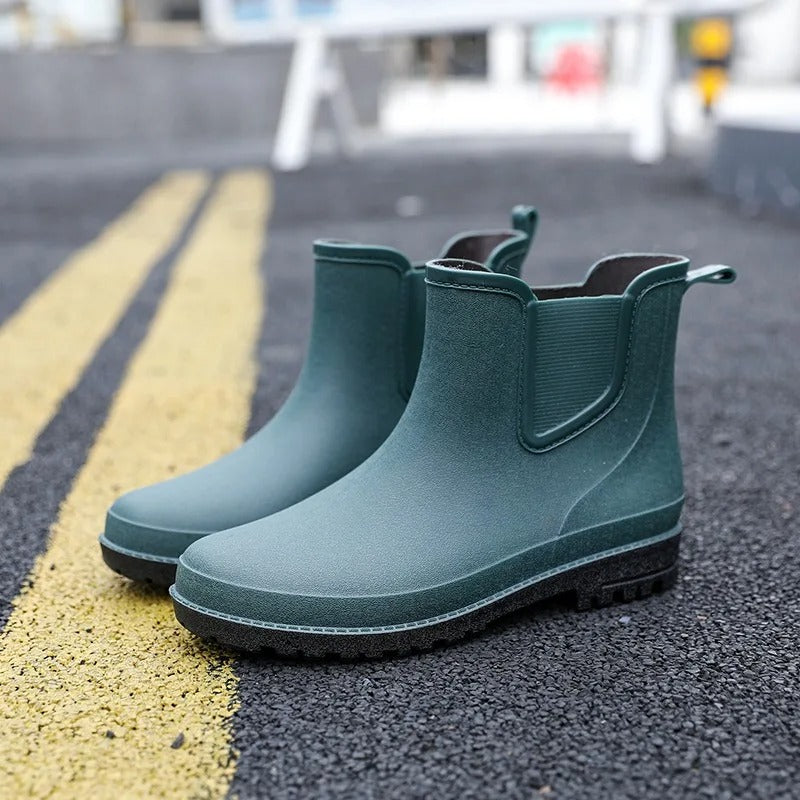 Levoire | Luxe Bottes Mi-Hautes Imperméables Pour Hommes Vert