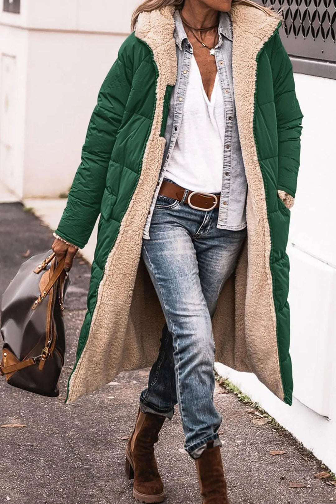 Levoire | Parka en polaire Vert