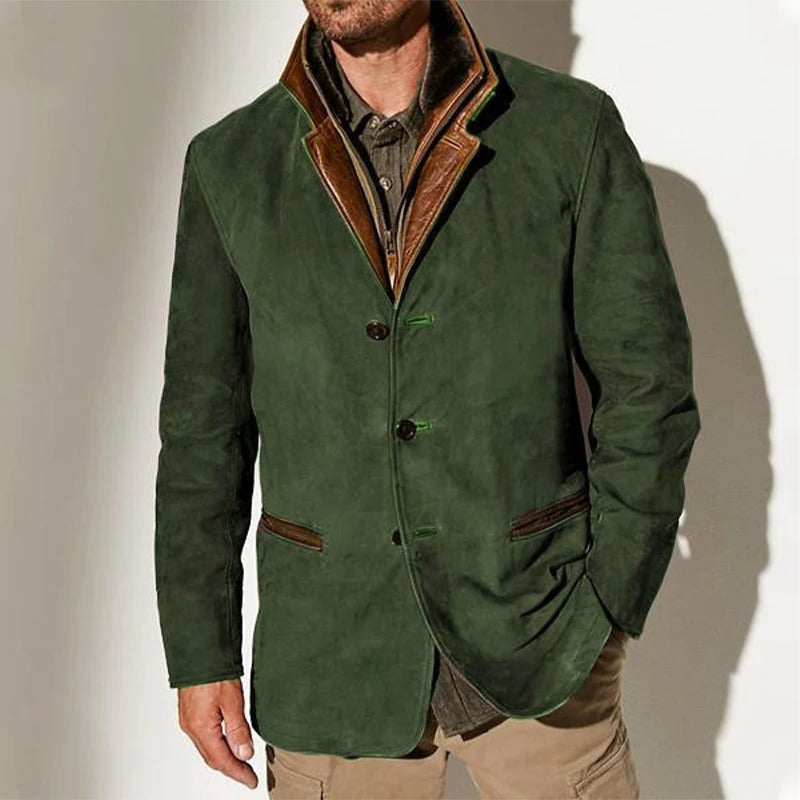 Levoire | Veste D'Automne Pour Hommes Vert