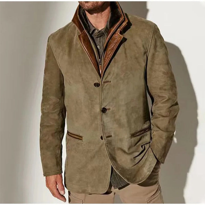 Levoire | Veste D'Automne Pour Hommes Khaki