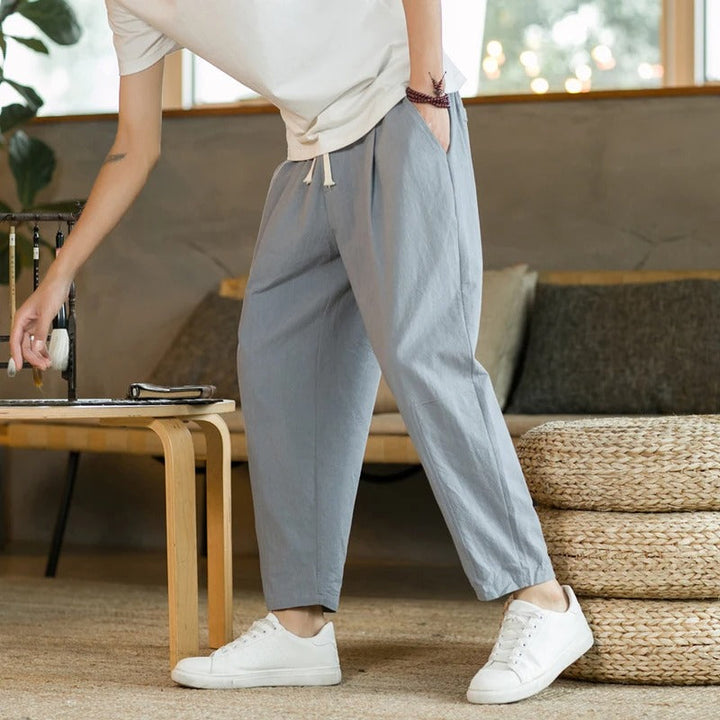Levoire | Pantalon Respirant Pour un Confort Toute la Journée Gris clair