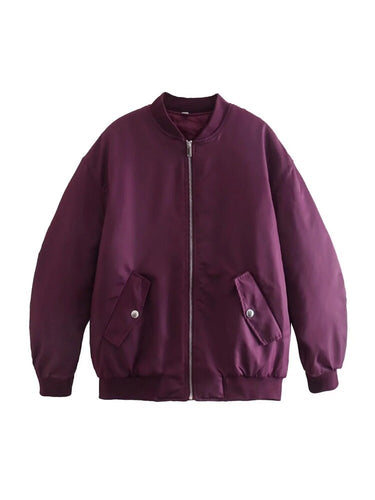 Levoire - Veste bomber surdimensionnée pour femmes