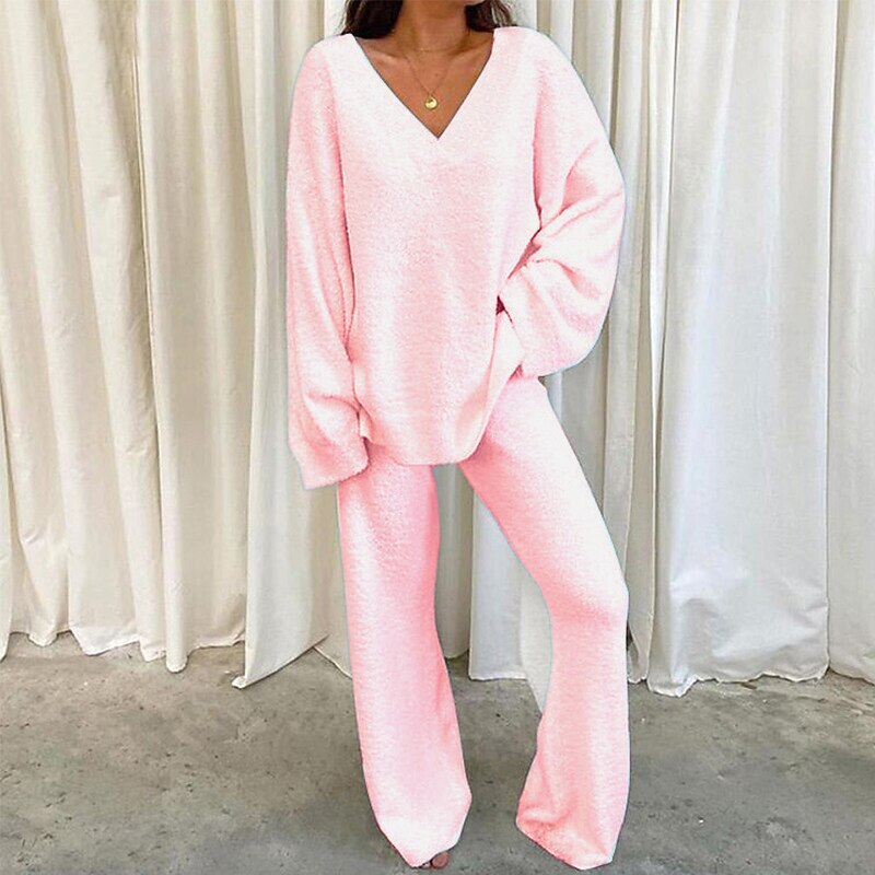Levoire | Ensemble De Jogging Confortable Pour Femmes Rosa