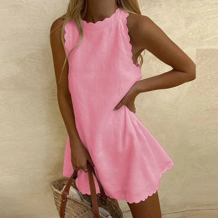 Levoire | Robe Mini Ludique Rose pâle