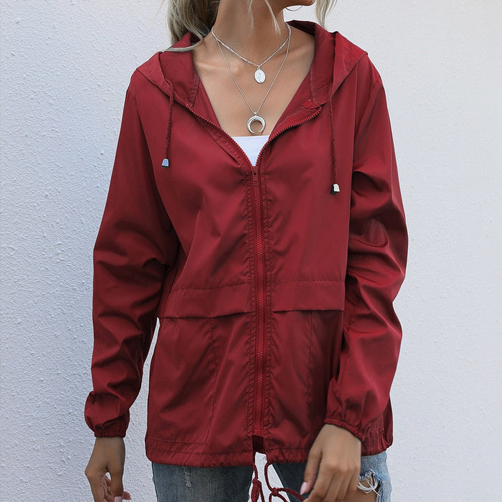Levoire | Veste De Pluie Coupe-Vent Pour Après L'Année Rouge vin