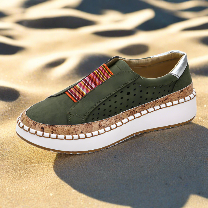 Levoire | Chaussures D'Été Confortables Et Élégantes Pour Femmes Vert