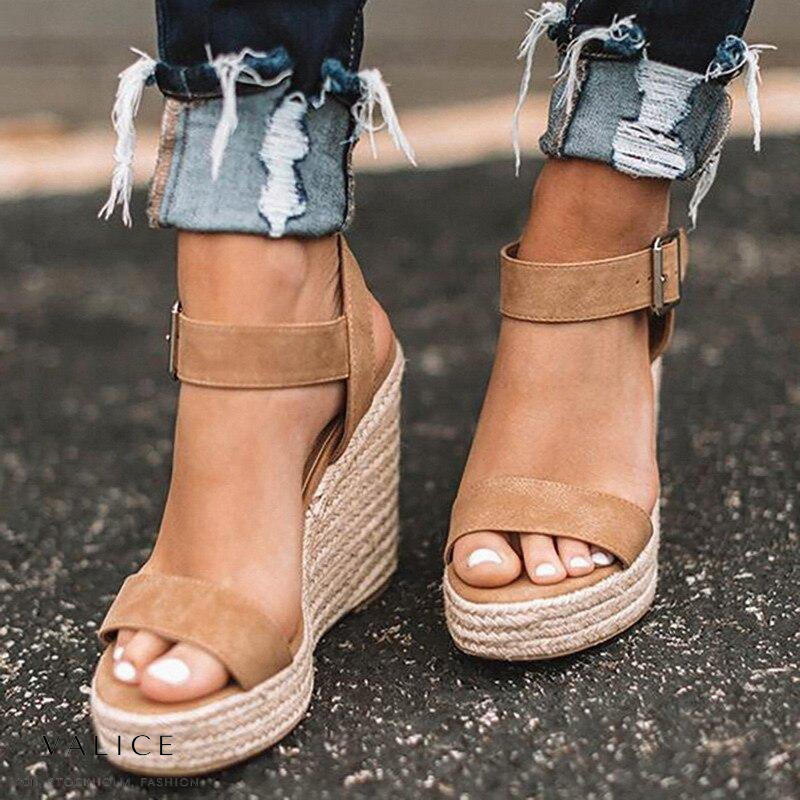 Levoire | Talons Compensés Confortables & Stylés Marron