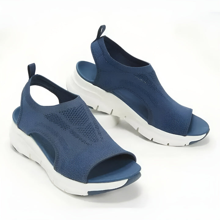 Levoire | Sandales Orthopédiques Élégantes Bleu