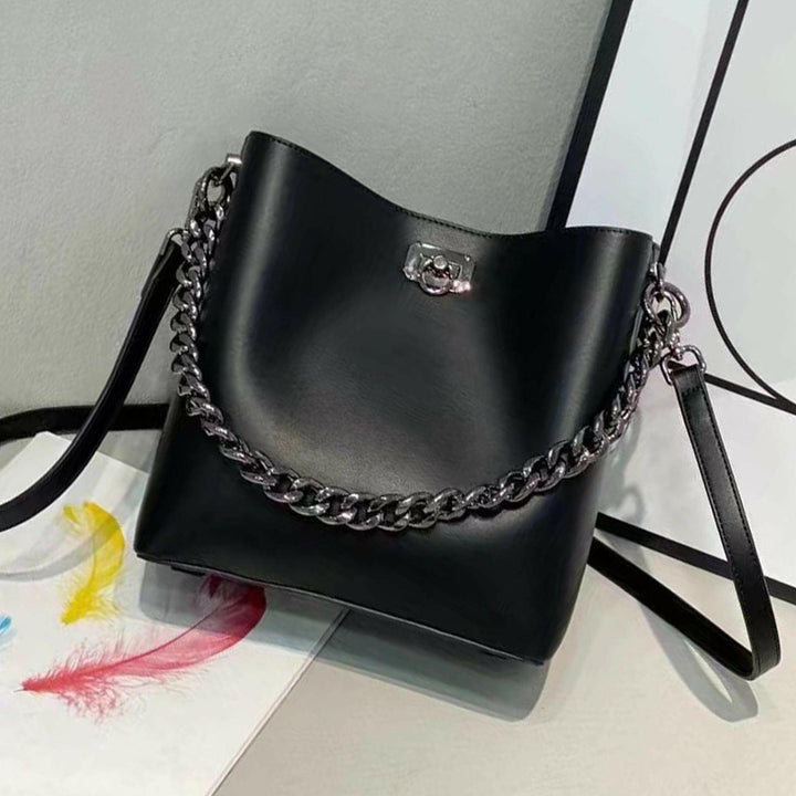 Levoire | Ensemble En Cuir Vegan De 4 Pièces Avec Pochette Pour Téléphone Noir