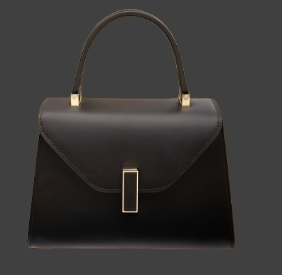 Levoire | Sac À Main En Cuir Vegan Européen Élégant Parfait Pour Des Looks De Jour À Nuit Noir