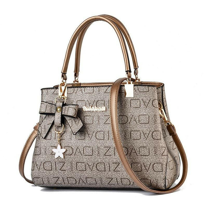 Levoire | Sac À Épaule En Cuir Végan : La Madison Glod