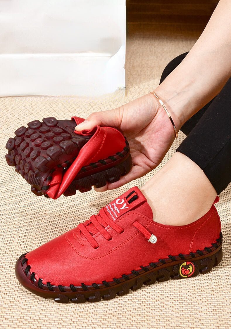 Levoire | Mocassin Élastique Rouge