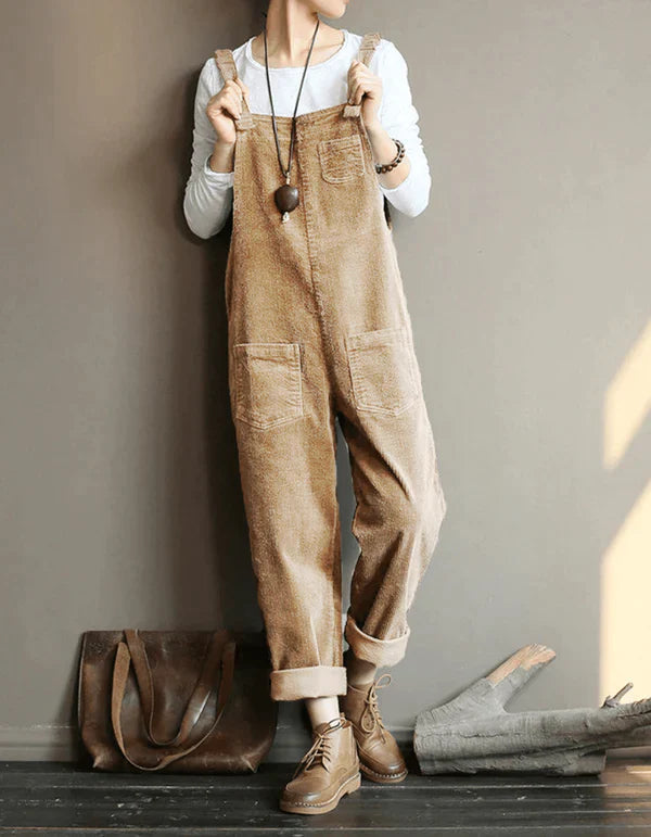 Levoire | Pantalon de combinaison avec poche Beige
