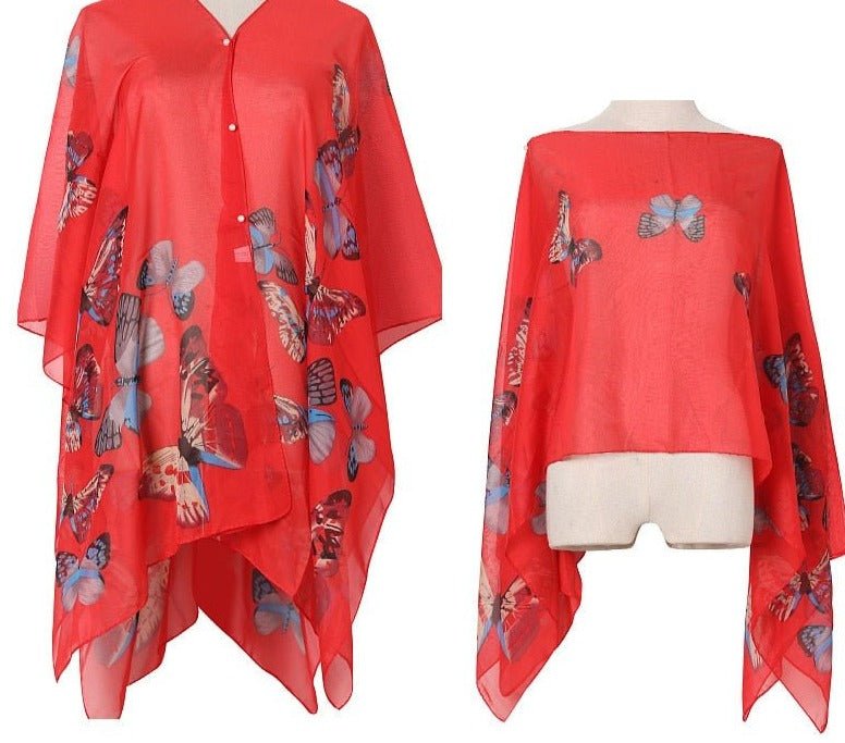 Levoire | Bikini Ranta Kimono Rouge Une taille