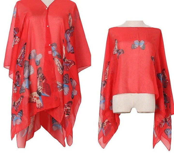 Levoire | Bikini Ranta Kimono Rouge Une taille