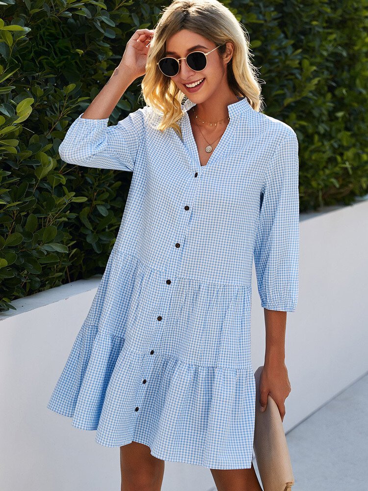 Levoire | Robe À Motifs Bleu clair