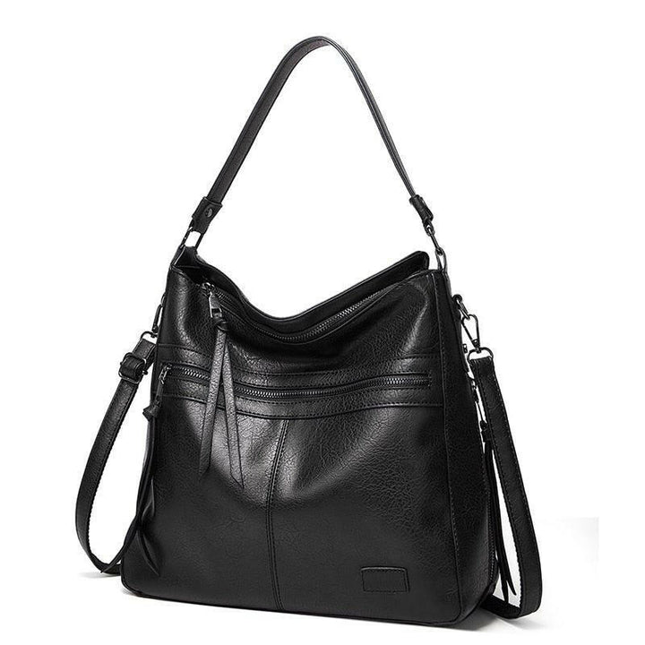 Levoire | Sac À Main Polyvalent Avec Compartiment Pour Téléphone Et Soie Noir