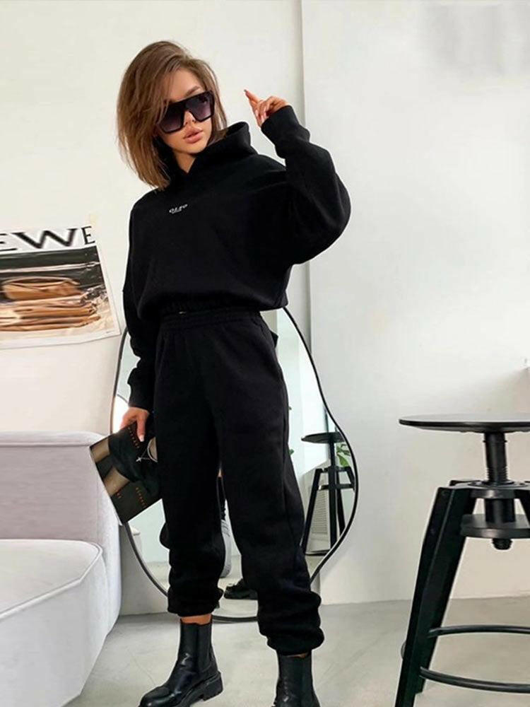 Levoire | Sweat À Capuche En Polaire Polyvalent Et Pantalon
