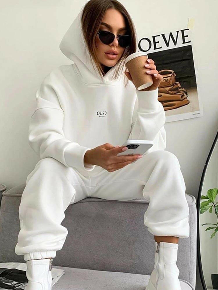 Levoire | Sweat À Capuche En Polaire Polyvalent Et Pantalon