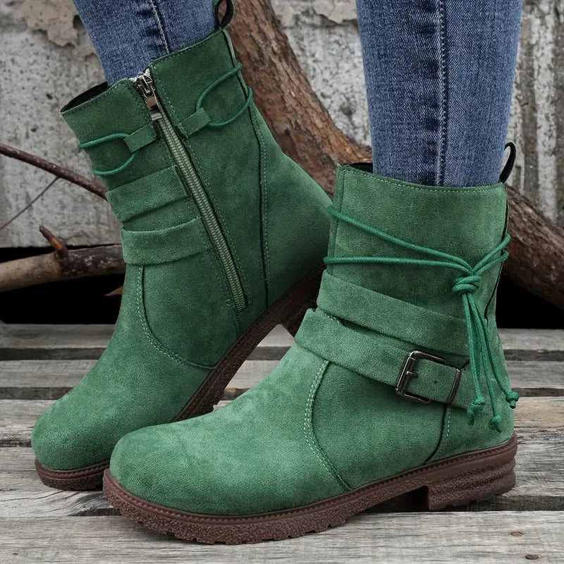 Levoire | Bottines vintage Vert - Épuisé
